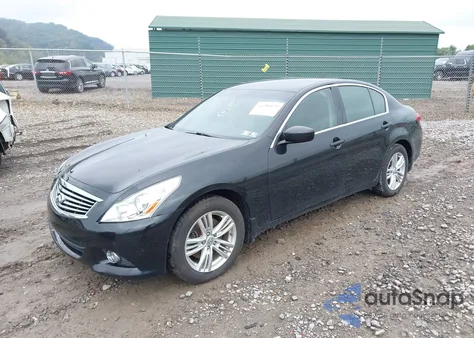 2011 Infiniti G25X z USA, uszkodzony, nr VIN JN1DV6AR1BM651722